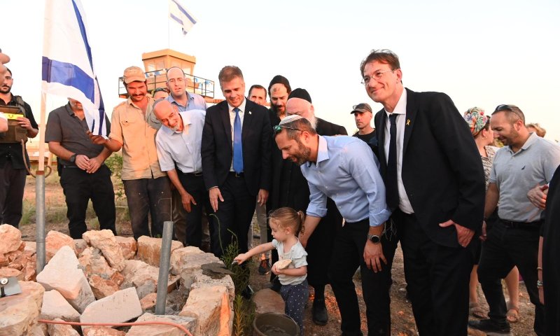 לאחר החלטת הממשלה: היישוב 'שדה אפרים' נחנך בבנימין