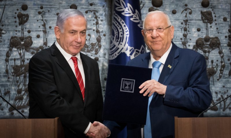 הנשיא הטיל על נתניהו את הרכבת הממשלה