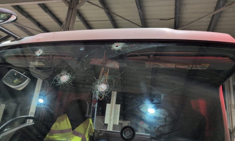 דיווח ראשוני: נהג דיווח על ירי לעבר רכבו באזור מעבר נילי