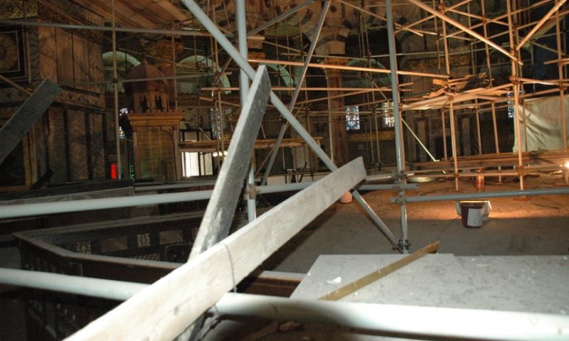 מקור ראשון: אבן השתייה בהר הבית הפכה לאתר בנייה