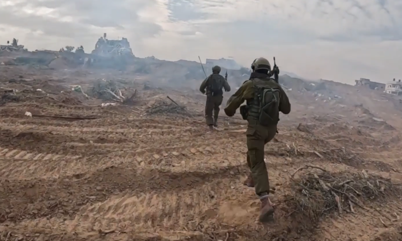 צפו: הרחפן זיהה מלמעלה, המחבלים חוסלו בטיל