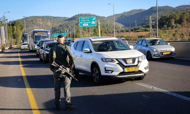 האירוע הביטחוני בכביש 1: נשלל החשד לפיגוע