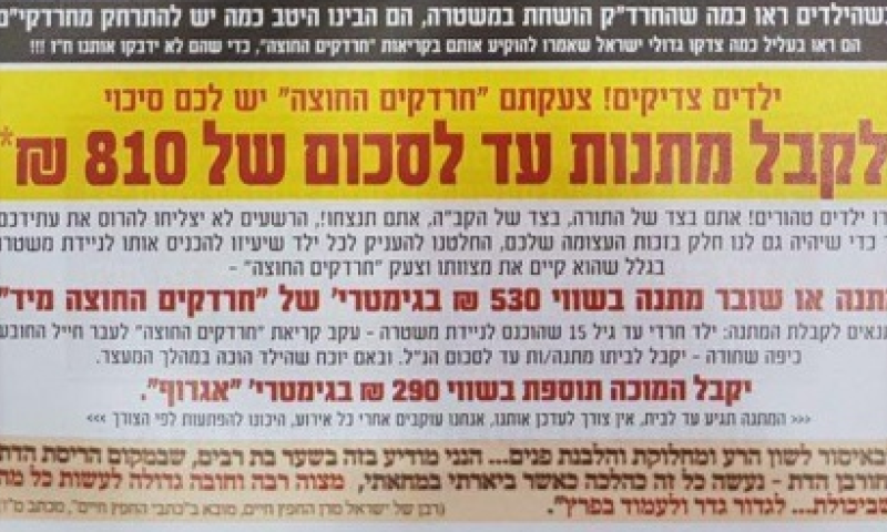 אגרוף גימטריא 290:המחירון המלא להשפלת חייל