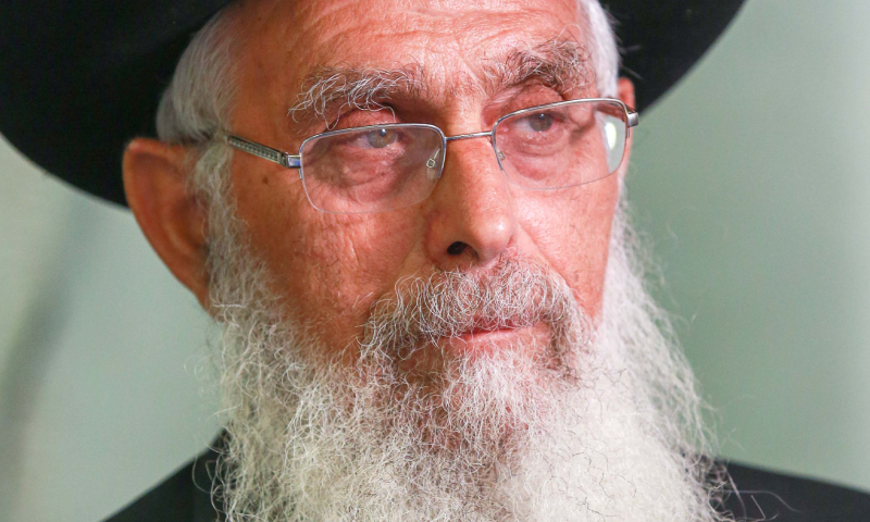 הרב יעקב אריאל: "ממשלת ישראל צריכה להיות מורכבת רק מישראלים"