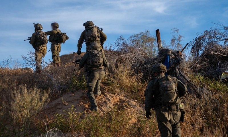 צפו בתיעוד | צה"ל תקף כ-40 מטרות טרור ברצועת עזה