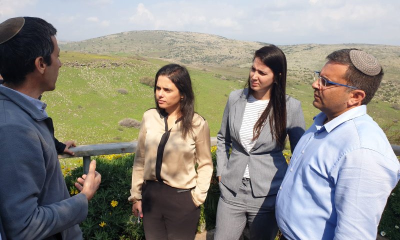 ימינה מתחברים לפריפריה: חברי הרשימה סיירו בגליל