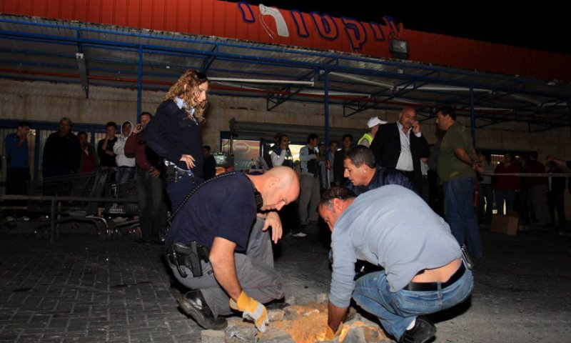 טיל נחת בלב שדרות; צה"ל תקף בעזה