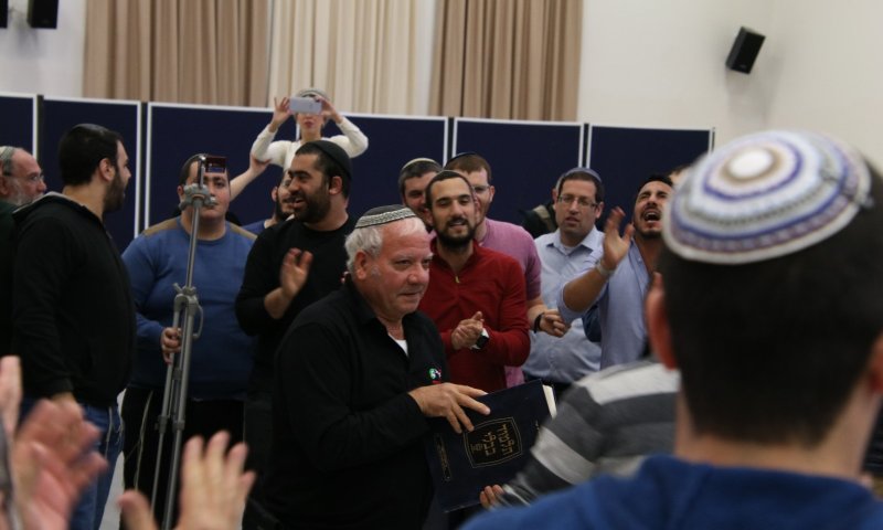 השומר של המכללה סיים את הש"ס שלוש פעמים