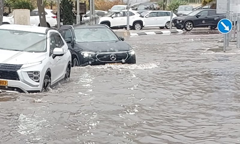 בעקבות מזג האוויר הסוער: חסימות נרחבות בבנימין הר חברון