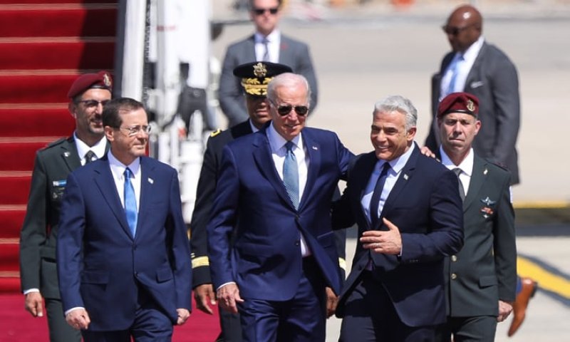 צויץ ונעלם: מדוע נמחק סיכום הביקור של ביידן?