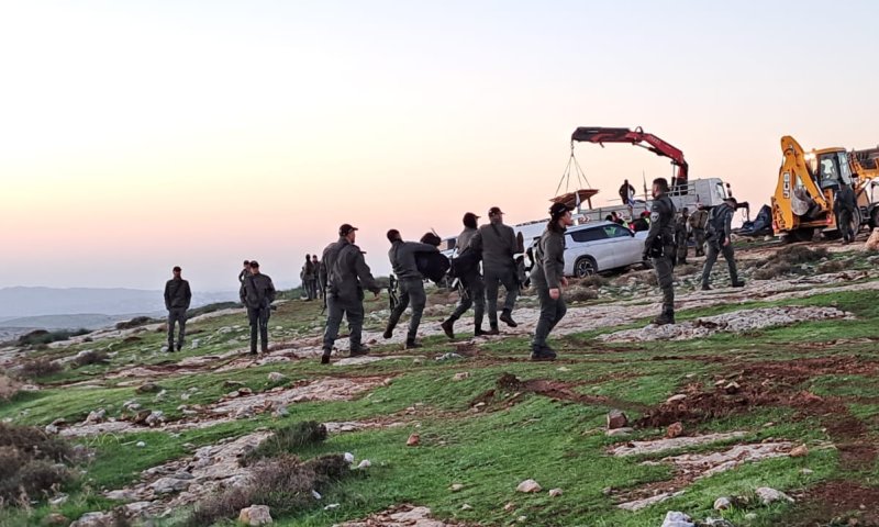 אכיפה בררנית: יהודים מפונים, אך פלסטינים לא