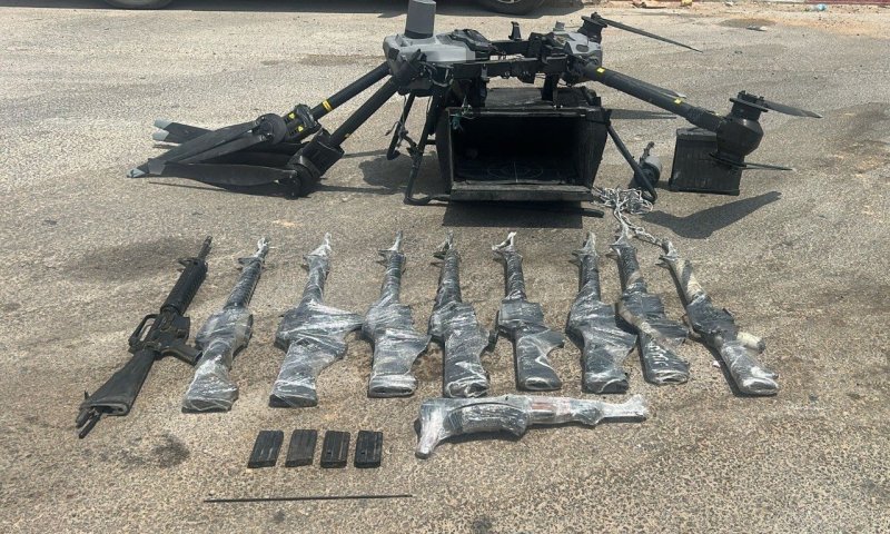 צה״ל סיכל הברחת נשק ממצרים דרך רחפן בשטח פארן