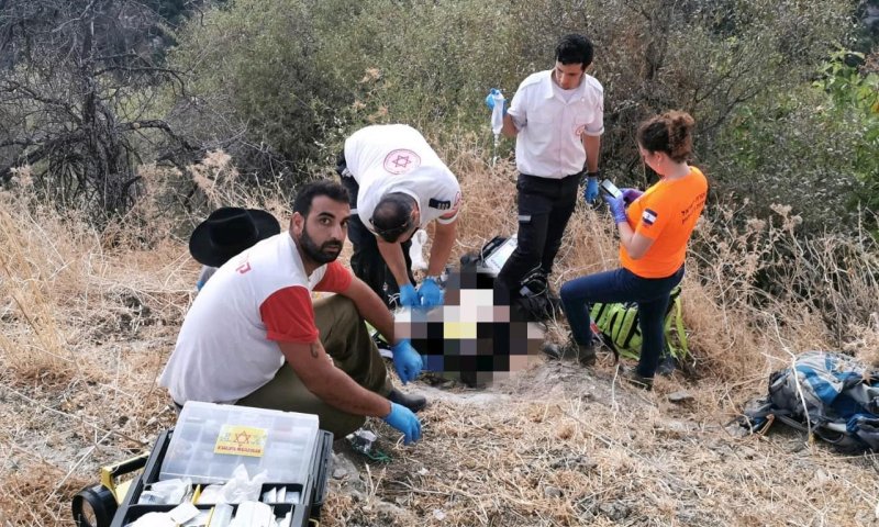 טייל עם בנו: פצוע קשה מאוד ממכת חום בצפון