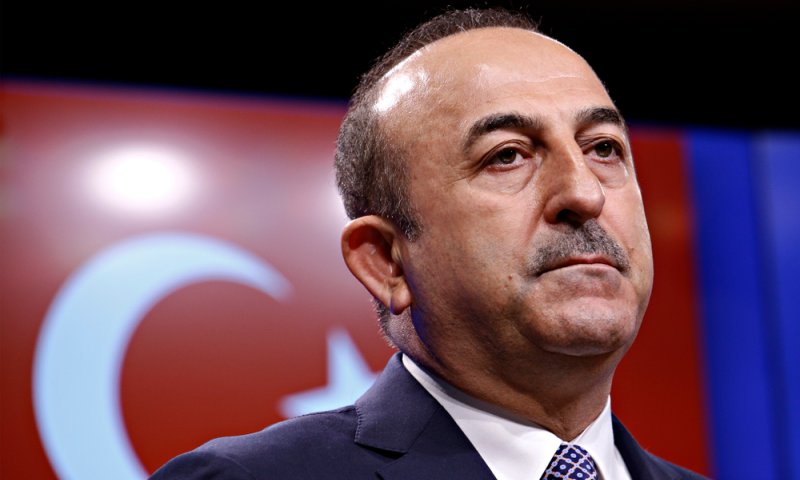 לפני ביקור הרצוג: שר החוץ הטורקי בתמיכה בפלסטינים