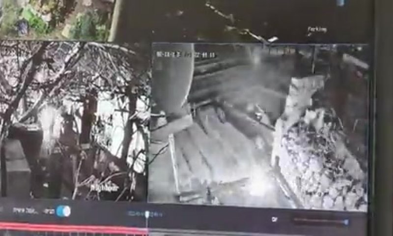 צפו: כך הציתו המחבלים את ביתו של טל יושובייב