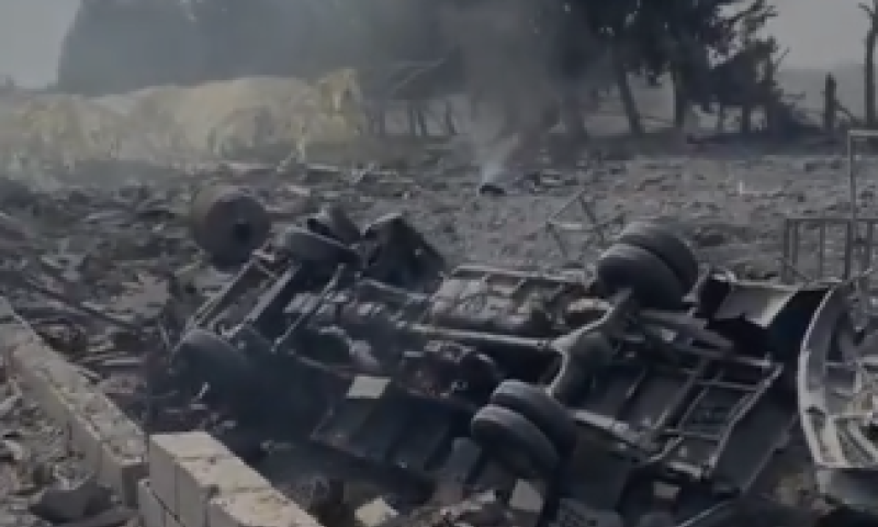 צה"ל: תקפנו בבקעת הלבנון מחסני נ"מ של חיזבאללה