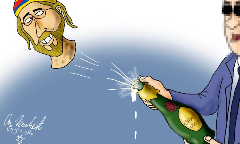 הקריקטורה היומית של אור רייכרט: מי רוצה שמפניה?