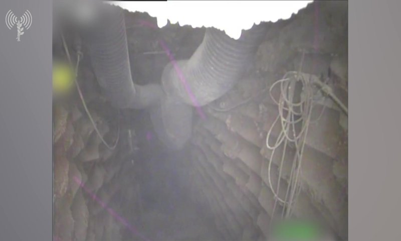 תיעוד: מנהרת הטרור נחפרה בלבנון ונחשפה בישראל