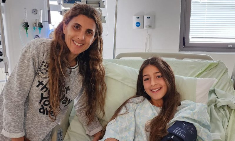 בת 12 הוכשה על ידי נחש צפע בדרום, מצבה בינוני