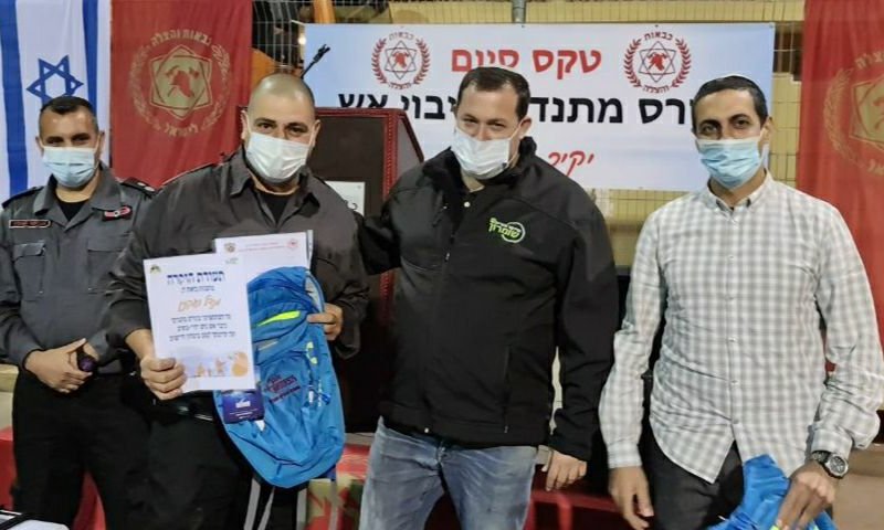 עלה מצרפת &ndash; מציל חיים בשומרון