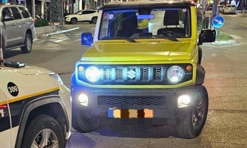 בלב ת"א: תושב רמאללה התפרע על הכביש ונעצר