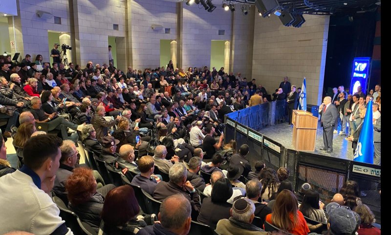 נתניהו: "גנץ חמוד אבל לא מנהיג"