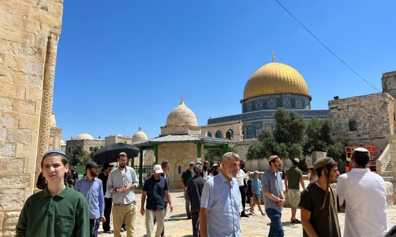 עשו "קריעה": מאות עלו להר הבית לציון י"ז בתמוז
