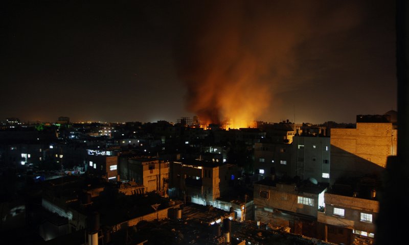 צה"ל תקף מטרות של החמאס ברצועת עזה