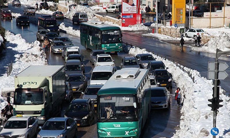 4 ימים אחרי השלג: עשרות מוסדות סגורים בירושלים