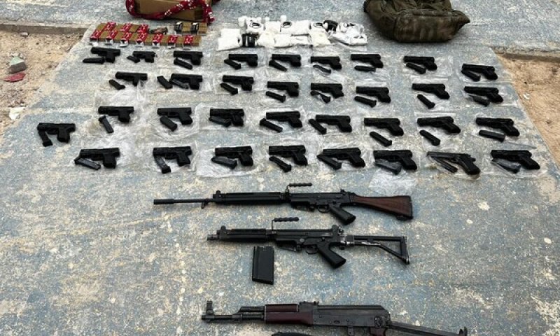 סוכל ניסיון הברחת נשק מירדן במיליוני שקלים