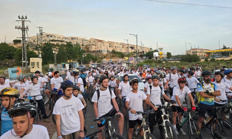 מחברון לירושלים: מאות רוכבים במסע המחבר בין עיר האבות לבירה