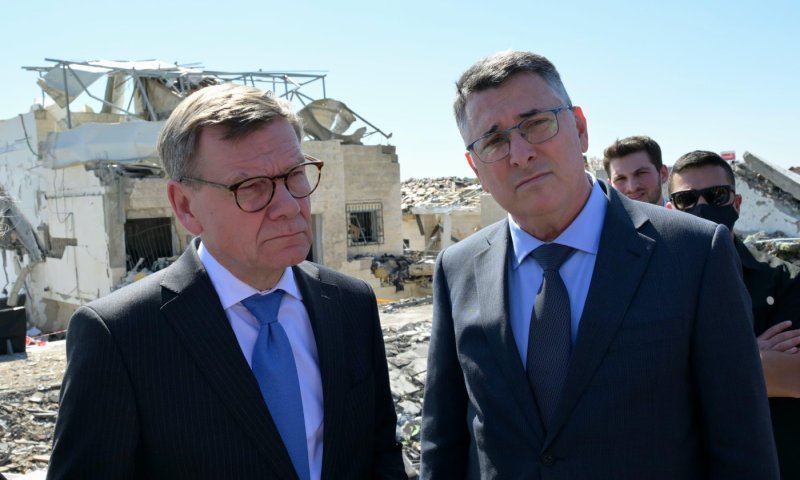 לראשונה מתחילת המבצע - זה השר החשוב שהגיע לבקר בישראל