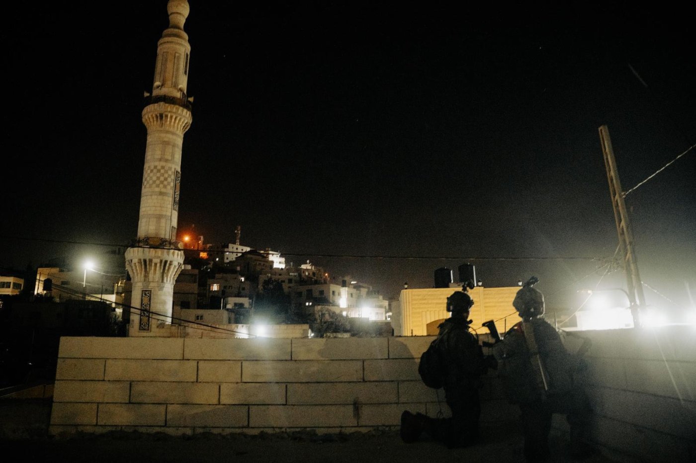 הפעילות בבנימין | צילום: דובר צה"ל