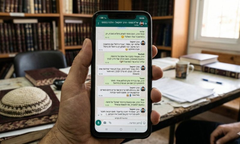 שטו"ת SMS - השו"ת שיעשה לך את השבת