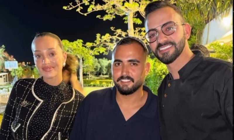 לוק צנוע וריקודים בהפרדה: אושר כהן ועדן פינס חוגגים שבע ברכות