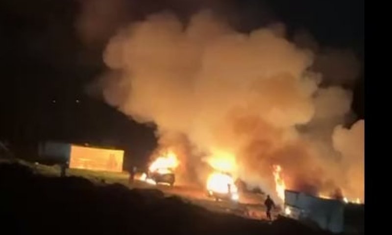 שלושה נעצרו בחשד להצתה בכפר פלסטיני בגוש עציון