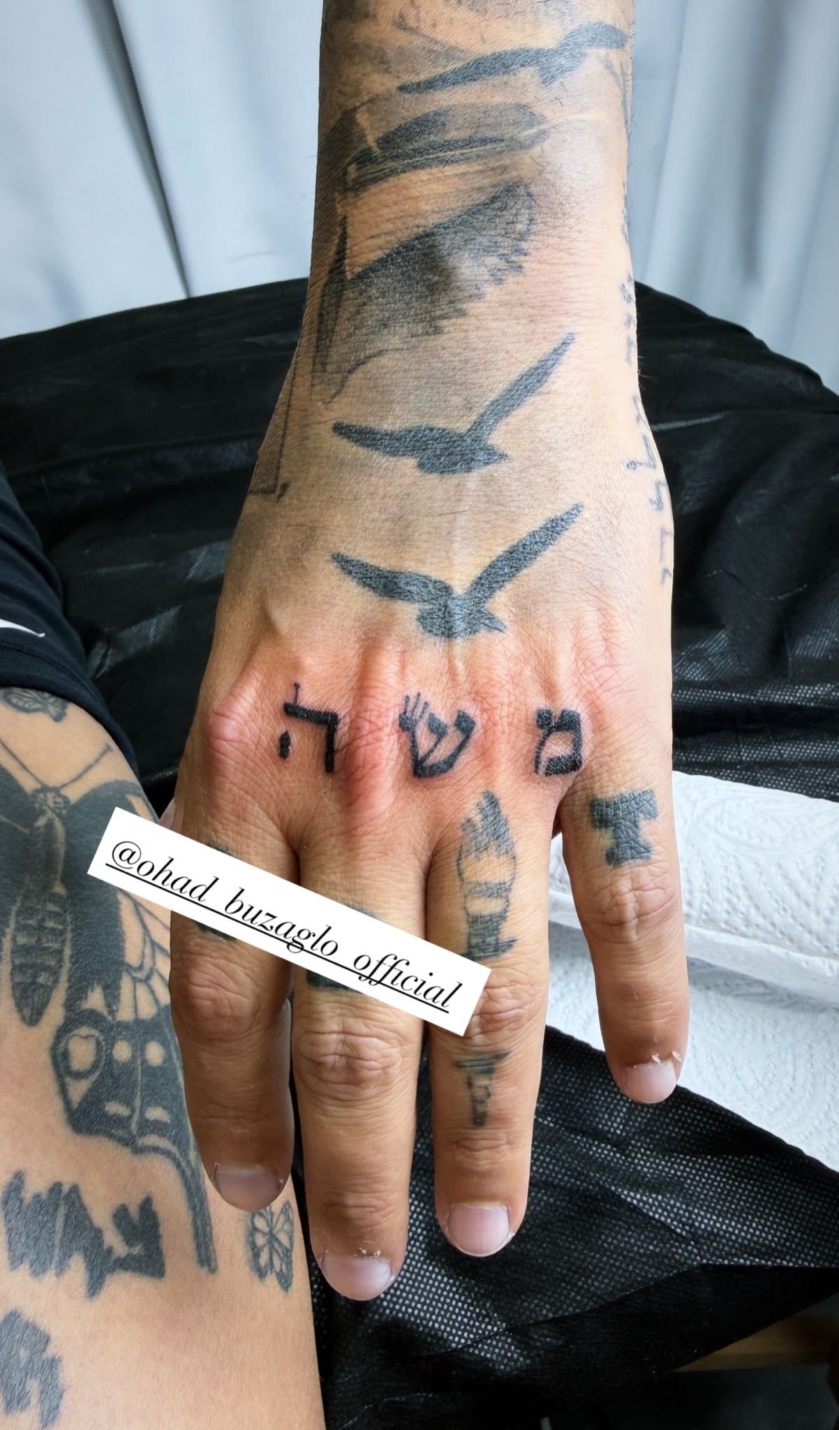 מתוך עמוד האינסטגרם daniella koren - tattoo