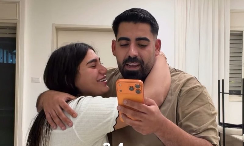 "מאחל לנו בן זכר בריא ושלם": אליאור מפתיע את אודיה פינטו