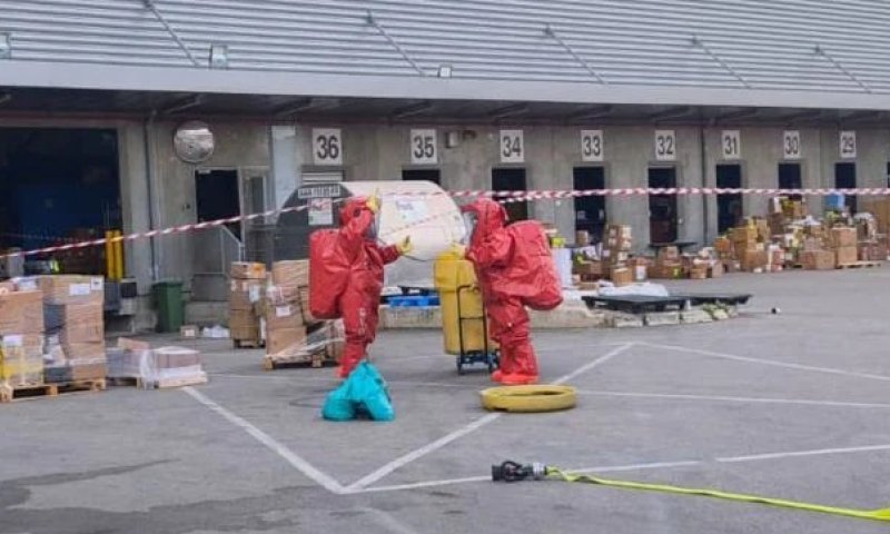 דיווח ראשוני: אירוע מסוכן בנתב"ג; כלל העובדים פונו מהמקום