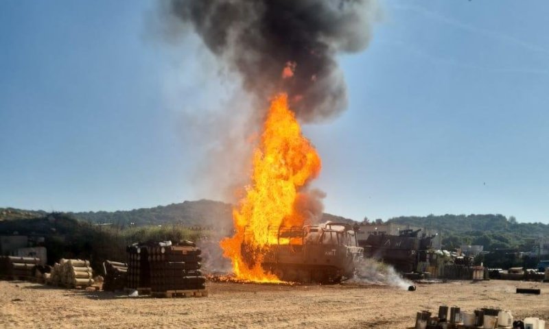 הותר לפרסום: פגיעה ישירה בסוללת תותחנים, 12 חיילים נפצעו