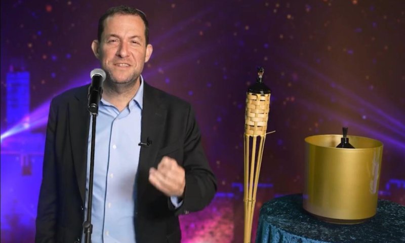 מרגש: החרדים נתנו ליוסי דגן להשיא משואה. צפו