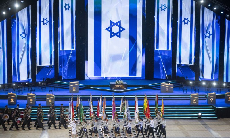 תעלה המשואה: שידור ישיר מטקס הדלקת המשואות בהר הרצל