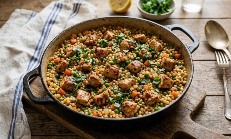 במיוחד לימים האלו: מתכון לפרגיות ופתיתים בסיר אחד