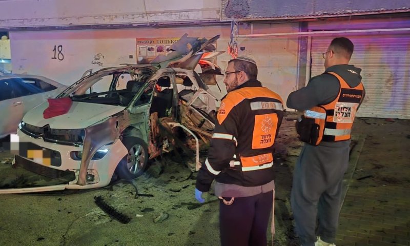 הרוג ושני פצועים בפיצוץ רכב בקרית ים