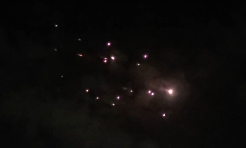 תיעוד מטורף: טיל מצרר מתפצל בשמי הארץ