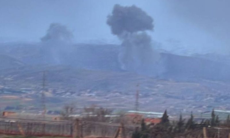 חיל האוויר תוקף כעת תשתיות כוח רדואן בבעלבכ