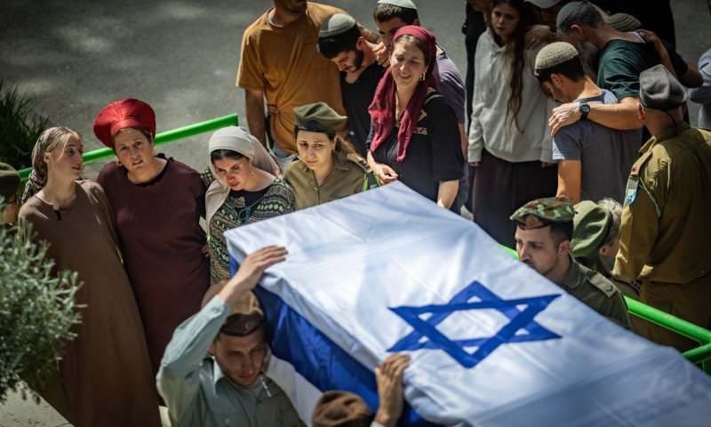 בשידור ישיר: הלוויתו של מעוז רקנטי הי"ד