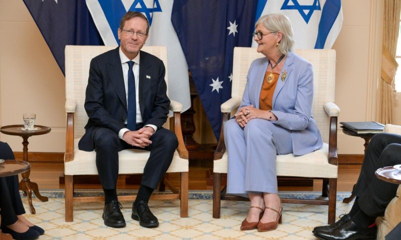 הרצוג למושלת אוסטרליה: "יודע שאת פועלת נגד האנטישמיות"