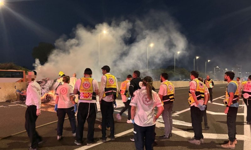 רצח פלילי שני ביממה: גבר נרצח בפיצוץ רכב עוצמתי בכביש 2
