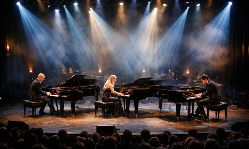 נוסטלגיה בעיצומה: שבעה פסנתרים וגדולי שנות ה-70 בערב חד-פעמי